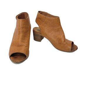 dune peep toe boots